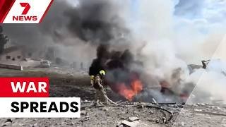 Iran strikes back and missiles are fired in every direction | 7NEWS