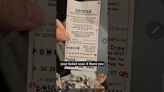 How to scan a PA LOTTERY TICKET with your phone/enter code online #palottery #powerball