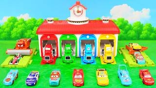 Disney Pixar Cars Toys Unboxing Review | Disney Cars Lightning McQueen & Tayo the Little Bus