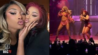 Cardi B Brings Out Megan The Stallion With Stefon Diggs Mom In Attendance During Houston Concert! 🎤