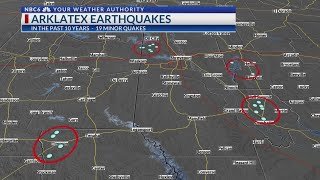 Earthquakes are more common in Louisiana in the past 10 years