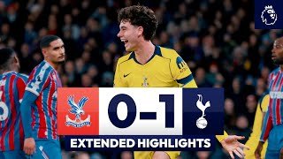 Crystal Palace 0-1 Spurs | Premier League Extended Highlights