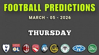 FOOTBALL PREDICTIONS TODAY | Premier League | Turkish Cup | GoalIQ, #footballprediction