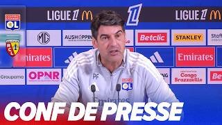 Paulo Fonseca avant OL-Lens : "Nous voulons passer tous les étages de chaque compétition"