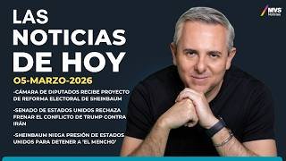 Las NOTICIAS de hoy con LUIS CÁRDENAS | SHEINBAUM NIEGA PRESIÓN de EU ‘EL MENCHO’ | 5 de Marzo