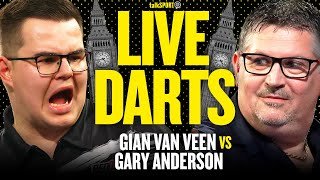 🎯 LIVE: Gian van Veen v Gary Anderson | 2026 World Darts Championship WATCHALONG