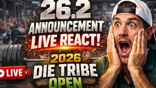 CrossFit Games Open 26.2 Announcement Live React