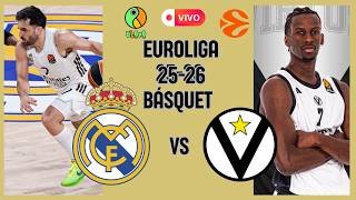 EN VIVO | REAL MADRID VS VIRTUS BOLOGNA | EUROLIGA 2025/2026  |  BASKETBALL