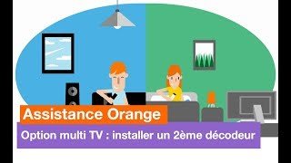 Assistance Orange - Option multi TV : installer un 2ème décodeur - Orange