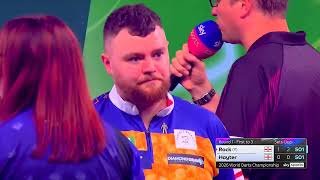 JOSH ROCK VS EMMA HAYTER HIGHLIGHTS 2026 WORLD DARTS CHAMPIONSHIP