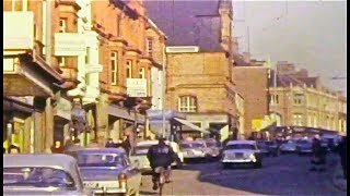 KETTERING TOWN CENTRE 1963 - RARE 8MM FILM FOOTAGE