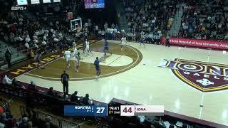 MBB: Hofstra Highlights vs. Iona (11/7/25)