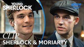 Sherlock Meets Moriarty | Young Sherlock | Clip | Prime Video