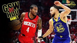 Golden State Warriors vs Houston Rockets Game 1 Full Highlights | 2025 WCR1 | FreeDawkins