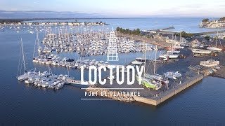 Loctudy vu du ciel par le Port de Plaisance