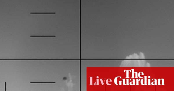 US submarine sank Iranian warship, Hegseth says – as it happened