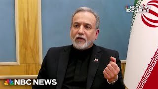 Iranian foreign minister says there is 'no request for a ceasefire'