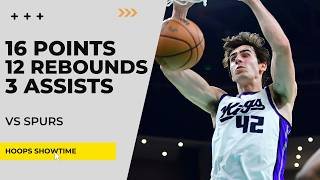 Maxime Raynaud 16 Points, 12 Rebs, 3 Assists vs Spurs I 25-26 NBA Season