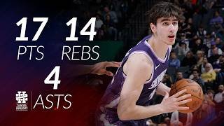 Maxime Raynaud 17 pts 14 rebs 4 asts vs Magic 25/26 season