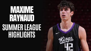Maxime Raynaud 2025 NBA Summer League Highlights