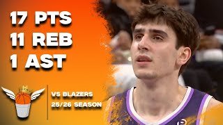 Maxime Raynaud 17 Points vs Trail Blazers Full Highlights! (12/20/2025)