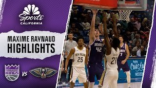 Maxime Raynaud highlights: Watch Kings rookie score 21 points in Kings' loss | NBC Sports CA