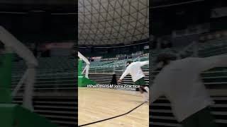 First practice with the boys! Men’s Basketball #Hawaii #Basketball #GeneralManager