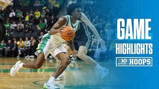 Hawaii at Oregon | HIGHLIGHTS | Big Ten Basketball | 11/04/2025