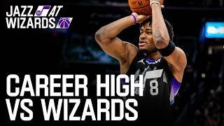 CAREER HIGHS in BIG WIN over WIZARDS 🧙 | UTAH JAZZ