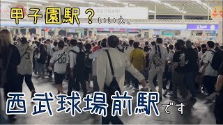 電鉄球団の本気！ベルーナドームへのアクセスを体感してみましょう