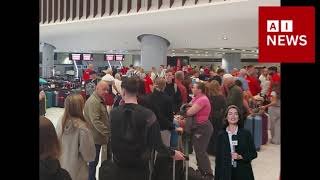 All flights cancelled at two Manchester Airport terminals after major power cut Passengers urged not