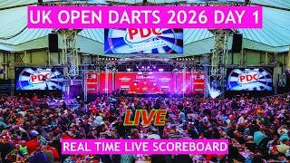 2026 UK Open Darts Live Scores | Today First Stage Quarter Fnals, Day 1 Matches