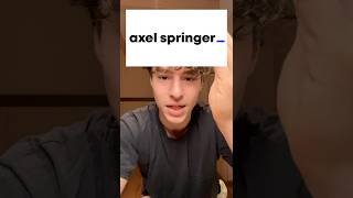 Die Wahrheit über Axel Springer! 🇮🇱🇩🇪