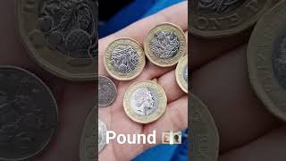 #pound #coins #british #currency #queen #queenelizabeth #money #travel #shortvideo #shorts