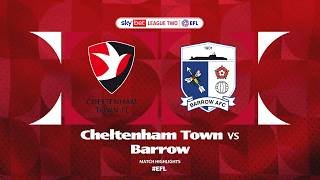 Cheltenham Town v Barrow | EFL League Two highlights