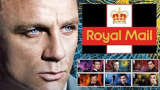 ROYAL MAIL - James Bond Stamp Collection