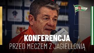 Trener John Carver przed meczem z Jagiellonią Białystok | Konferencja