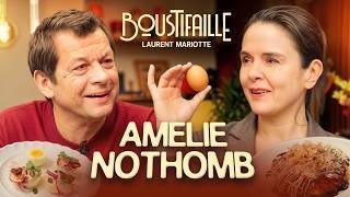 AMÉLIE NOTHOMB : “S’IL N’Y A PAS DE CHAMPAGNE AU RESTAURANT, JE PARS”