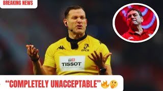 “Completely Unacceptable” – Ex-Ref Owen Doyle Slams Karl Dickson Over Champions Cup Shocker🔥🚨🏉