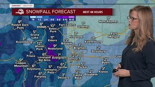 Colorado weather: Here's how much snow will fall in Denver, how roads will be impacted Friday