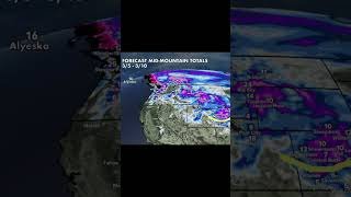 Heavy snow is returning for ski resorts out West! #weather #forecast #skiing