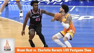 Miami Heat vs. Charlotte Hornets LIVE Postgame Show | Five on the Floor