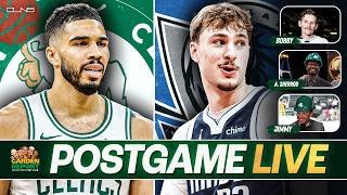 LIVE Garden Report: Jayson Tatum Returns for Celtics vs Mavericks - Postgame Show