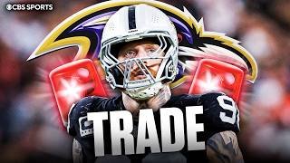 Raiders trading Maxx Crosby to Ravens 🚨 | What the deal means for both teams