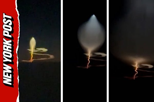 Mid-air shock as pilot claims he spotted missile launch over Iran during flight