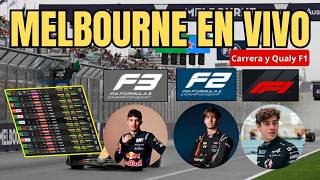 EN VIVO F1, F2 y F3 | CARRERAS Y QUALY COLAPINTO, VARRONE, COLNAGHI AUSTRALIA 2026