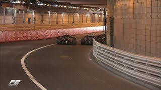 Isack Hadjar and Ritomo Miyata incident in the Monaco tunnel