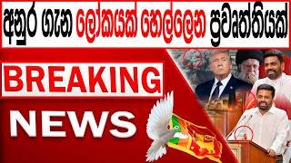 අනුර ගැන ලෝකයක් හෙල්ලෙන ප්‍රවෘත්ති‍යක් තියක් BREAKING NEWS |Channel 4