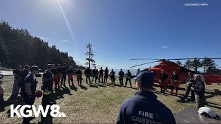 Astoria Coast Guard rescue swimmer died from injuries after 'tragic incident'