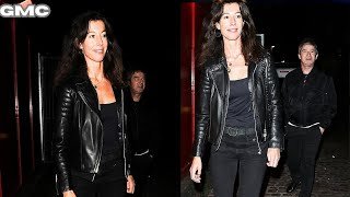 Noel Gallagher and Sally Mash made a stunning public appearance at the star-studded party